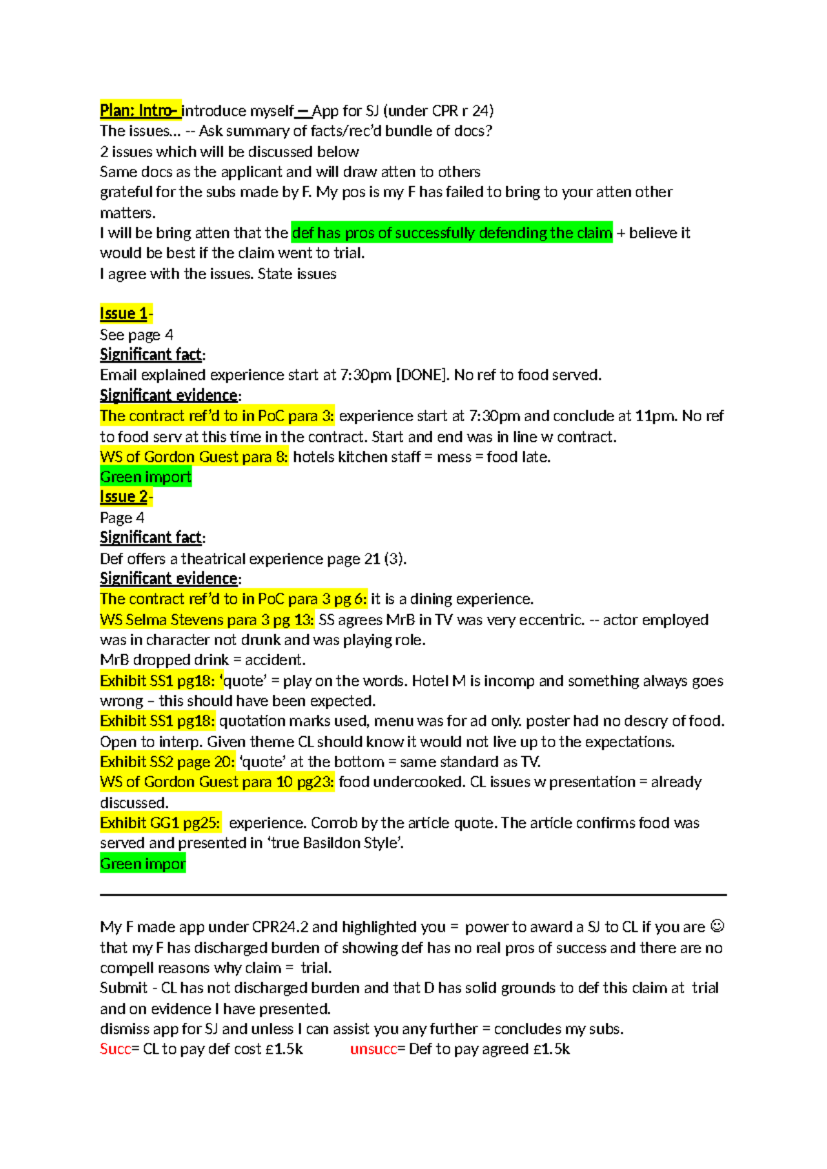 Plan for assessment - Plan: Intro- introduce myself - App for SJ (under ...