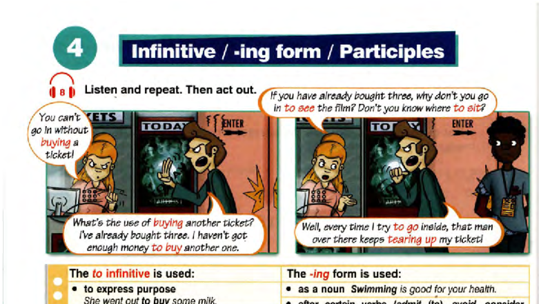 Infinitive and Participles: Understanding Forms and Usage (11-U4) - Studocu