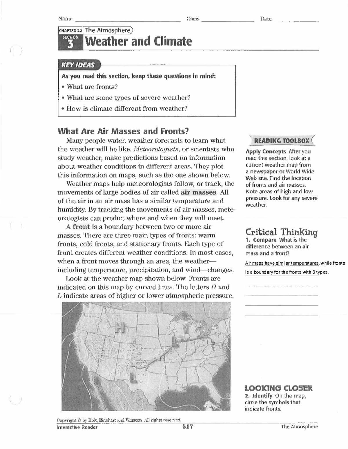 Weather & Climate Concepts - Study Guide for Course KMI 101 - Studocu