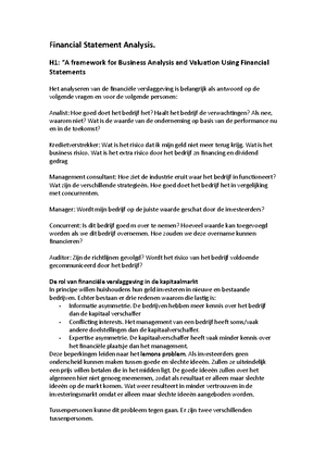 Business Analysis & Valuation - IFRS Standards Edition (5th