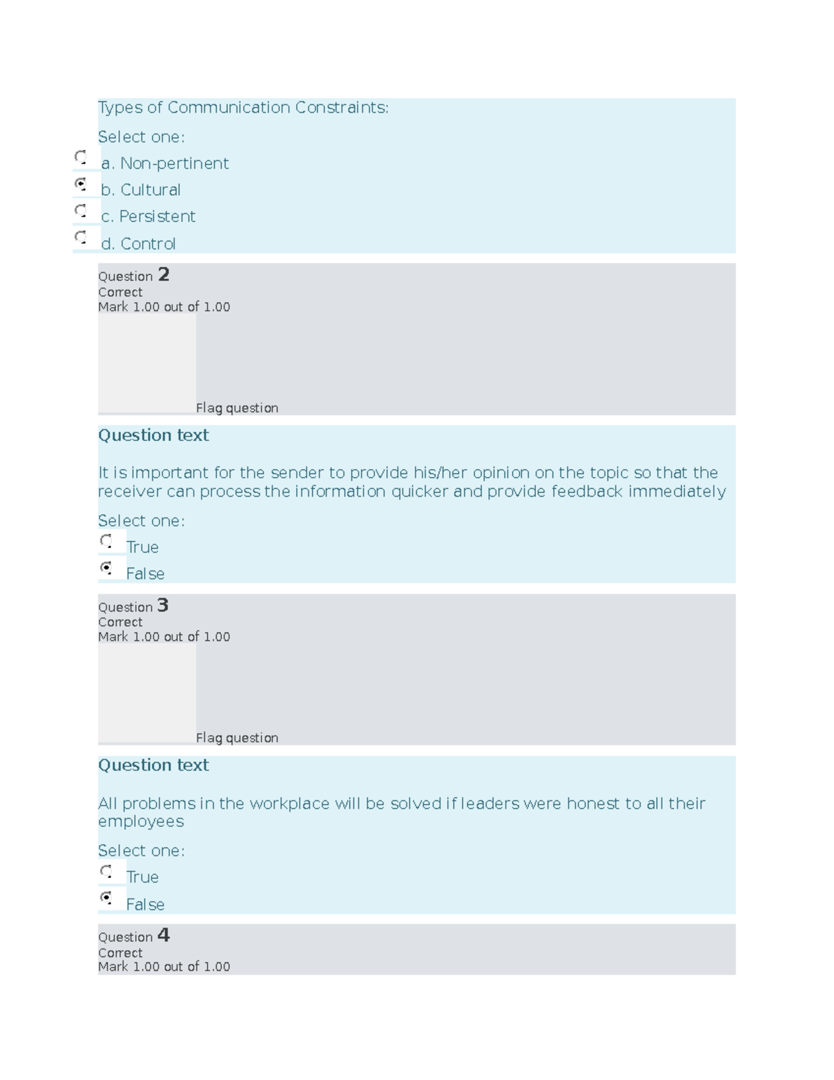 Finals COM - Communication Constraints and Effective Strategies - Studocu