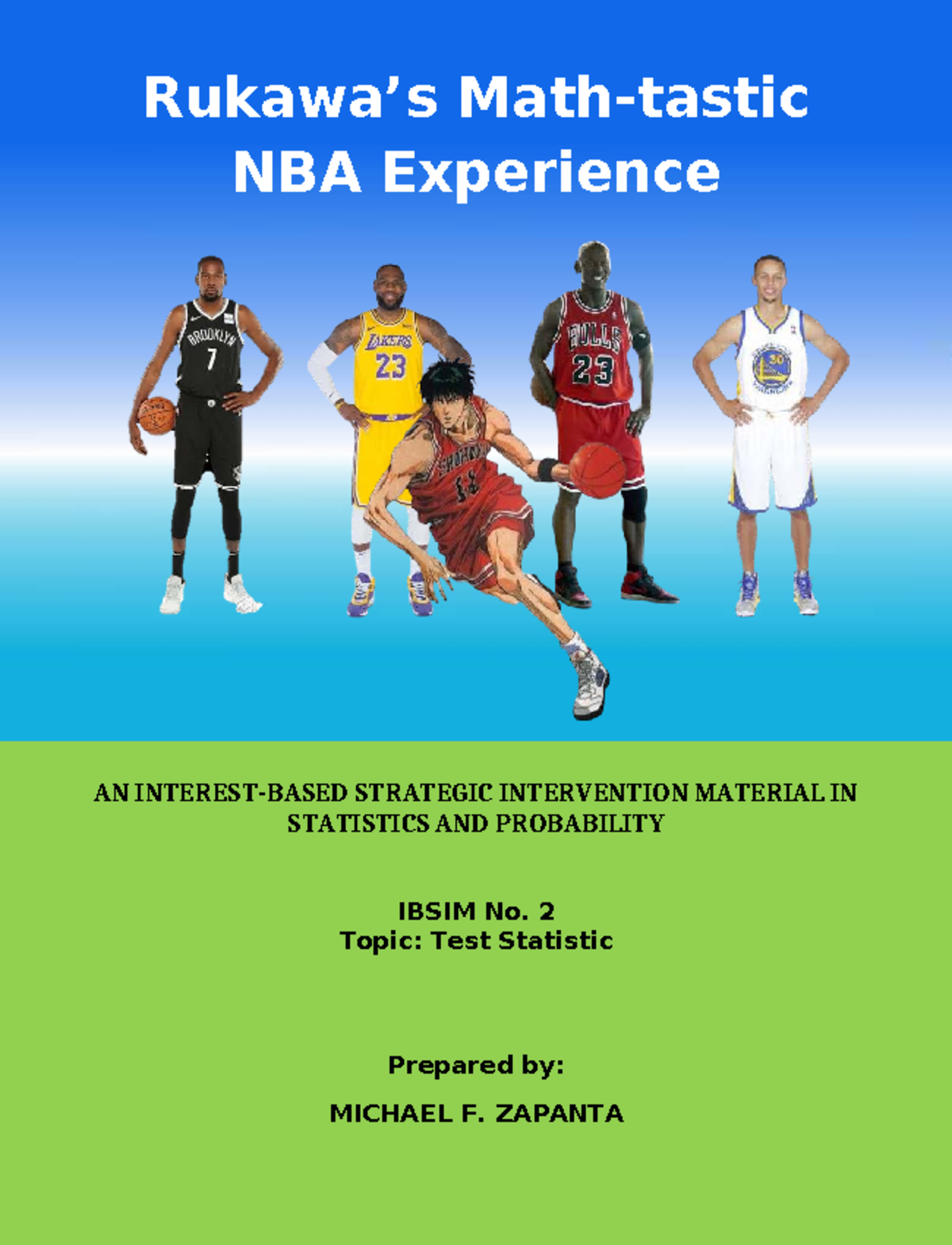 NBA Experience: Strategic Intervention Material in Statistics ...