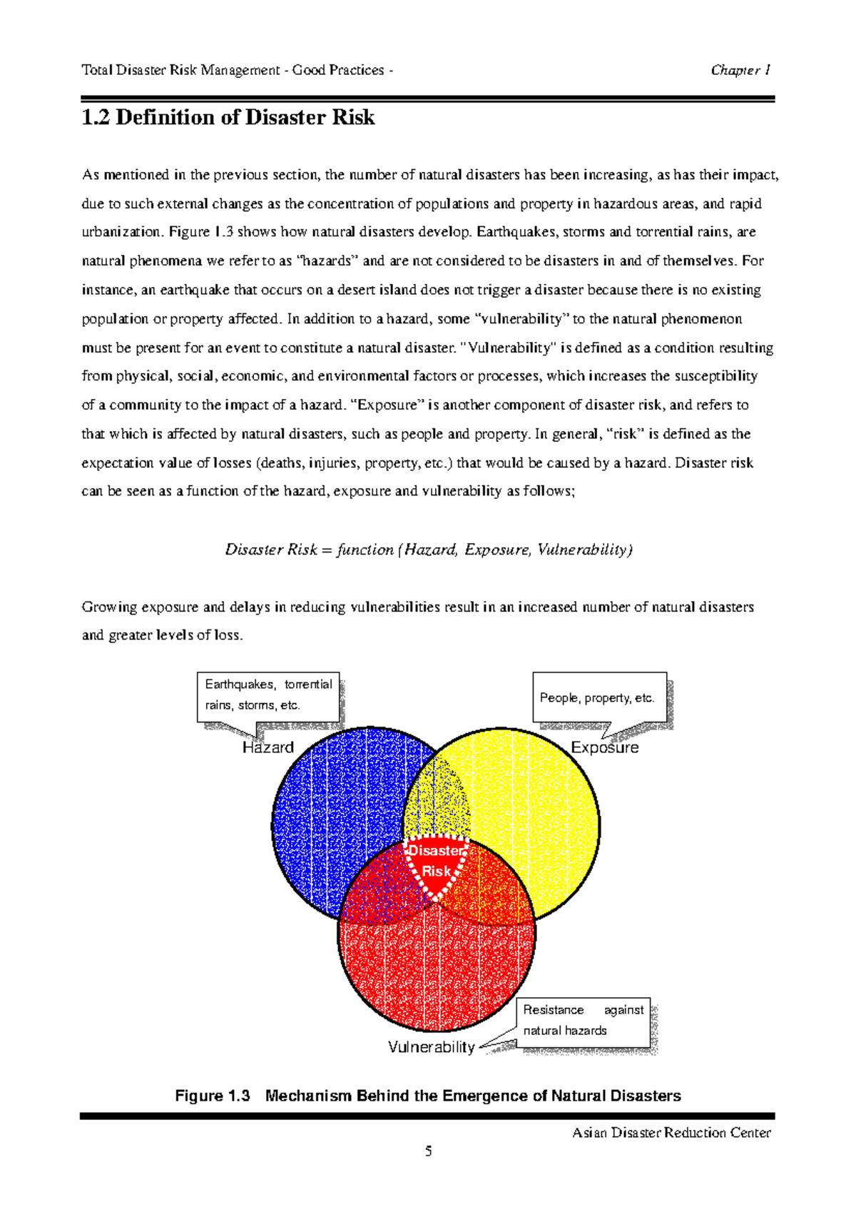 Chapter 1 1 - this is a free documents for all. - Total Disaster Risk ...