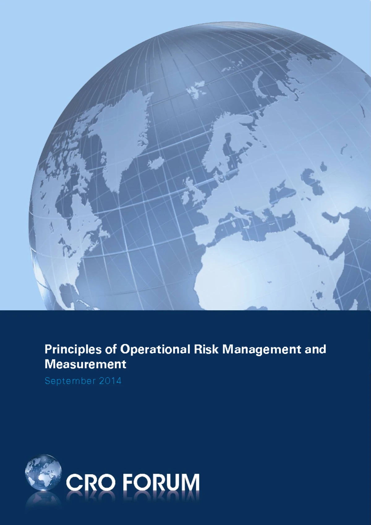 RBI - operational risk management - GUIDANCE NOTE ON MANAGEMENT OF ...