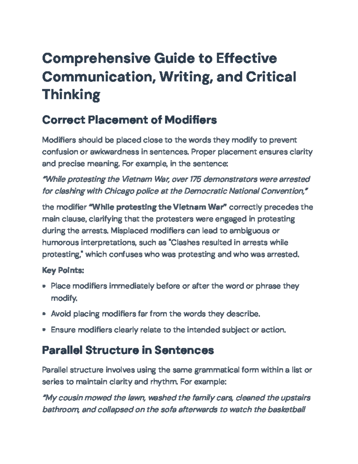 Comprehensive Guide to Effective Communication & Teaching Strategies ...