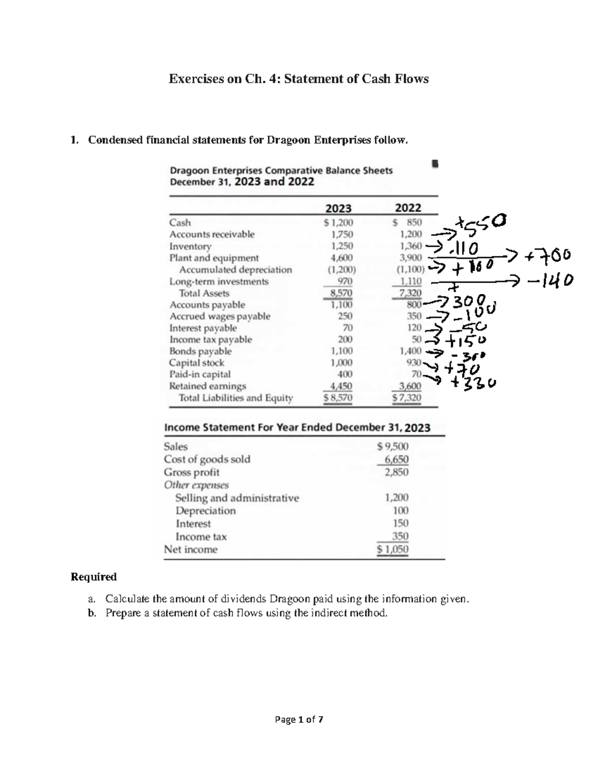 Exercises on Ch 4 A1 - Chapter 4 solved practice - FSA - Exercises on ...