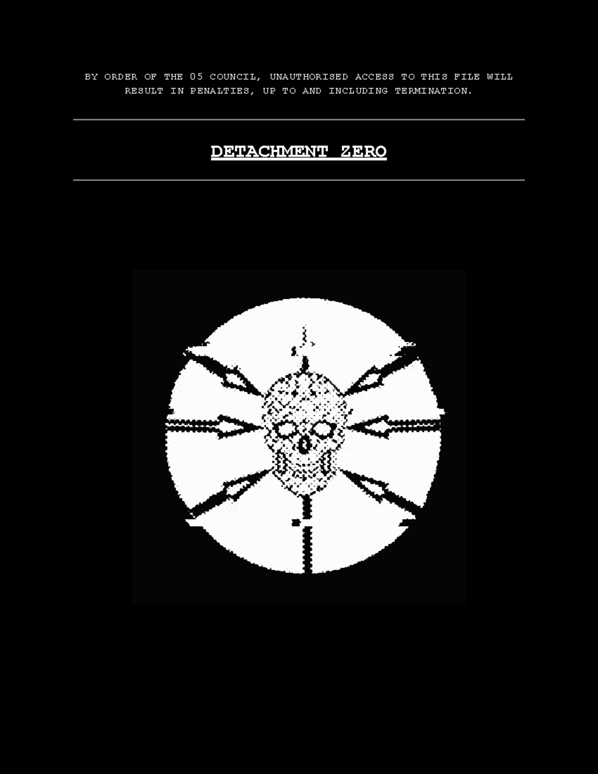 IA - Detachment Zero Task Force Overview and Operations - Studocu