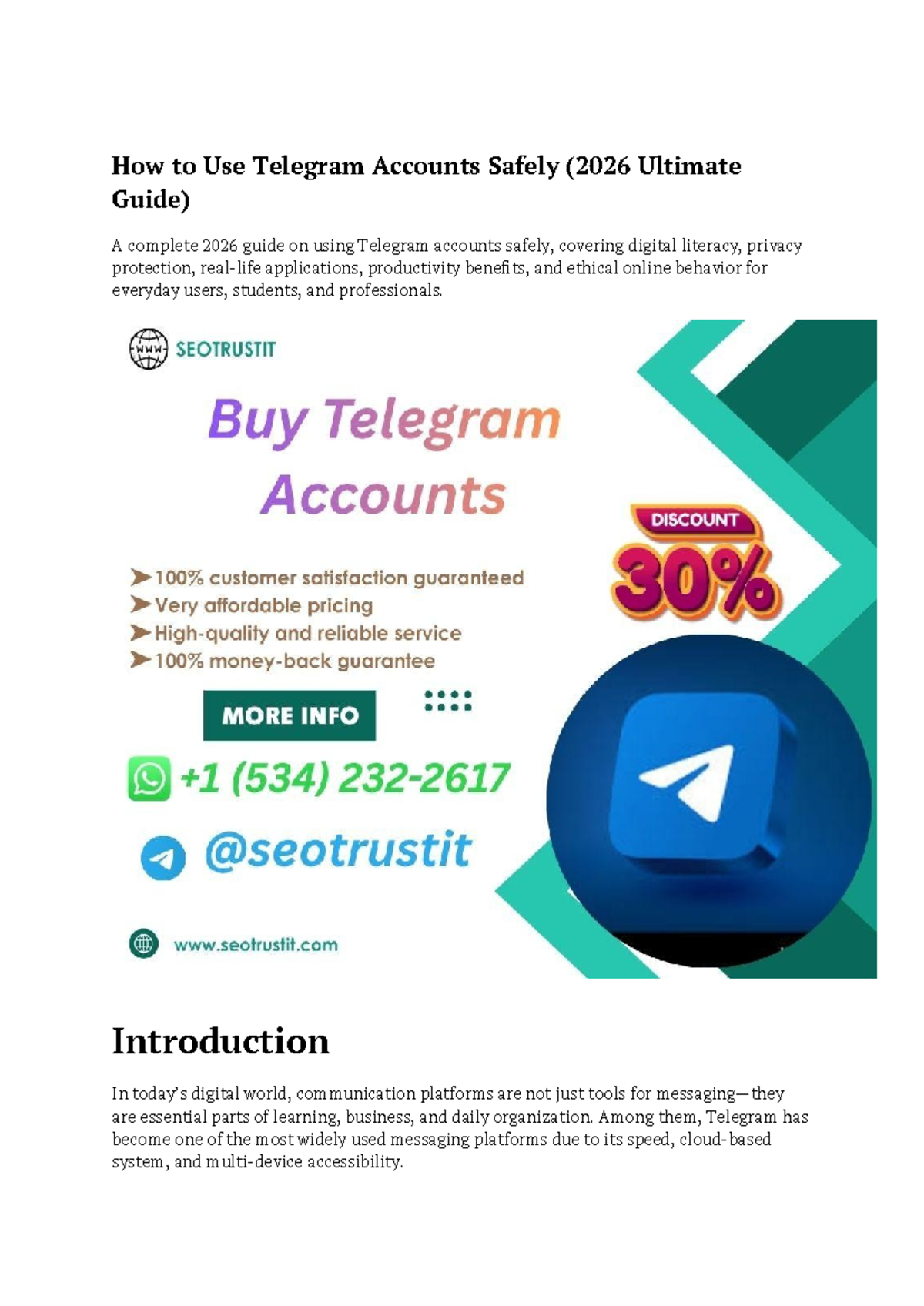 How to Use Telegram Safely: 2026 Guide for Students & Pros - Studocu