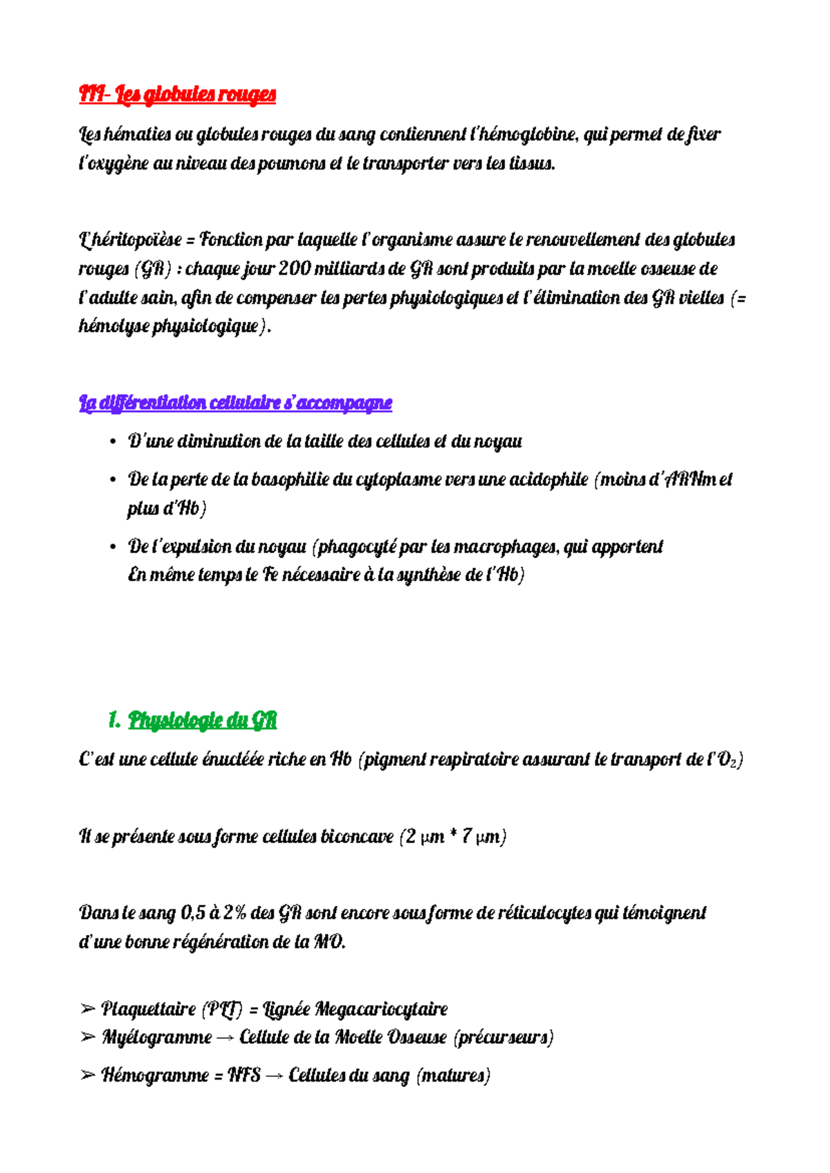 Physiology and Pathology of Erythrocytes: Hemoglobin Dynamics - III ...