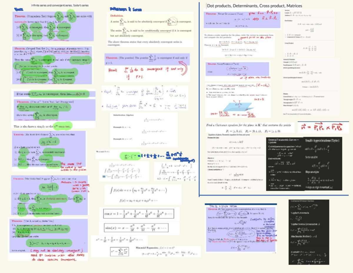 MA1521 Final Exam Cheat Sheet: Limits, Continuity, and Integrals - Studocu