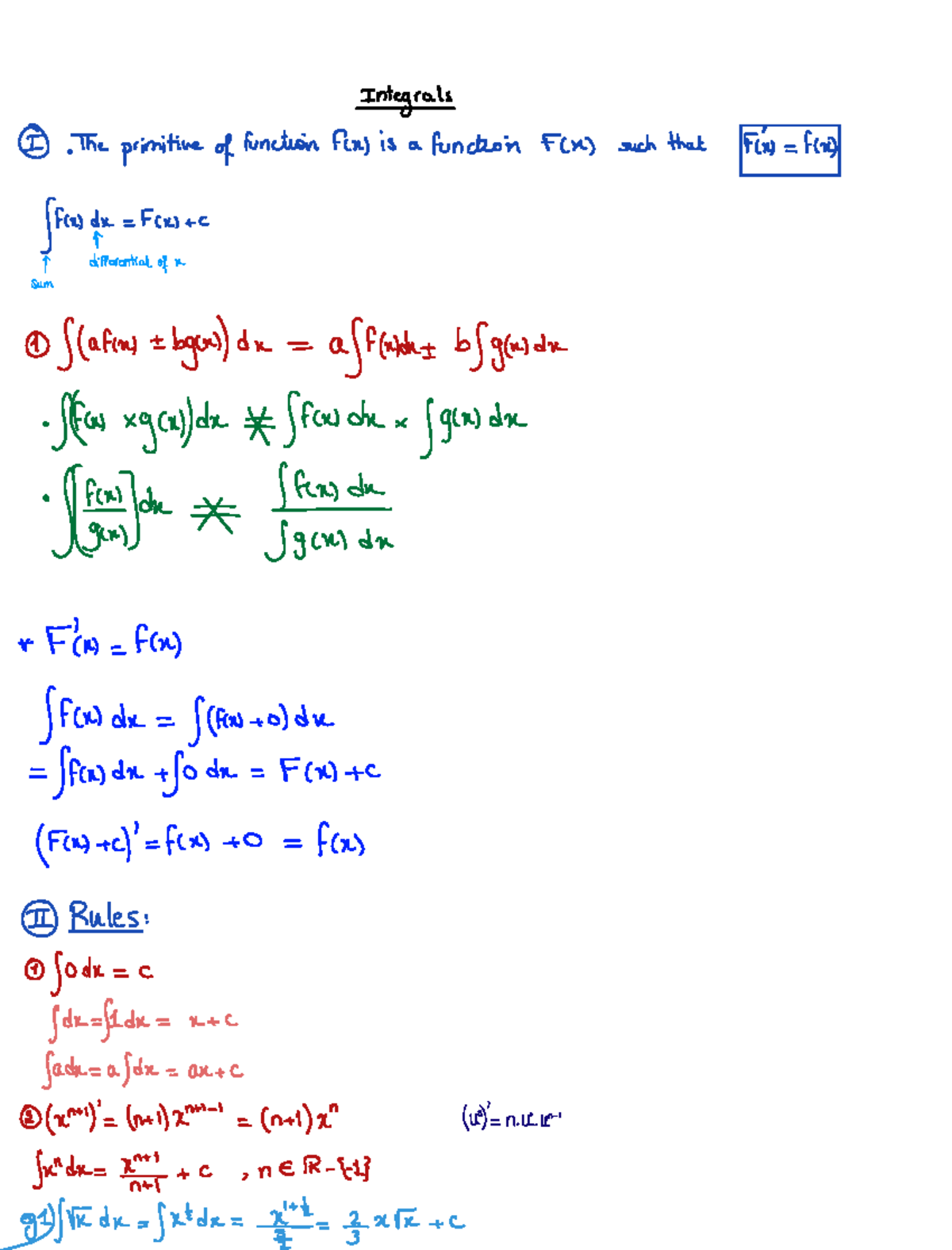 Ch I - Primitives and Solved Exercises (250614) - Studocu