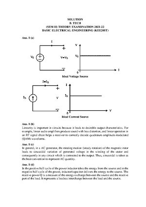 BEE-101 Unit 5 - Electrical Installations & Low Voltage Equipment - Studocu