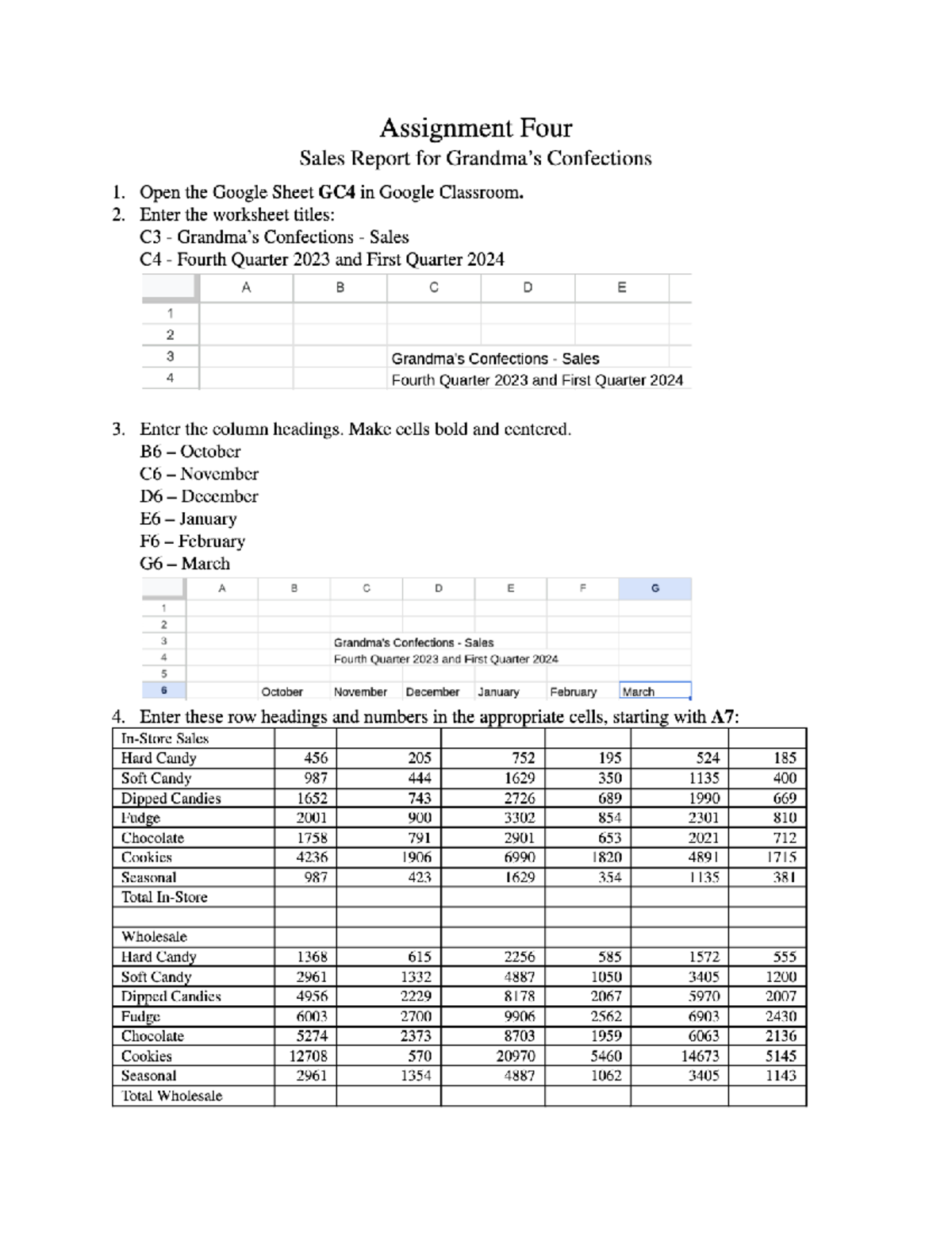 Assignment Four - Attachment PDF Assignment Four (Instructions ...