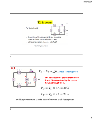 Tutorial 10 guide - Guide for Tutorial 10 MA2002/MP2002 Theory of ...