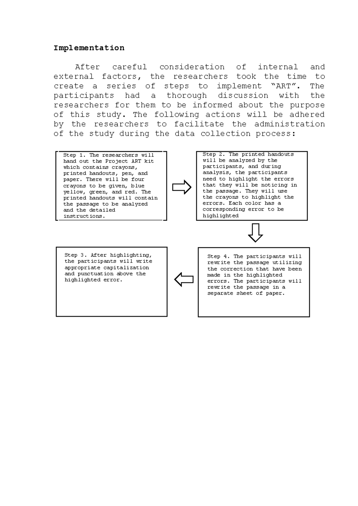 Implementation - n/a - Implementation After careful consideration of ...