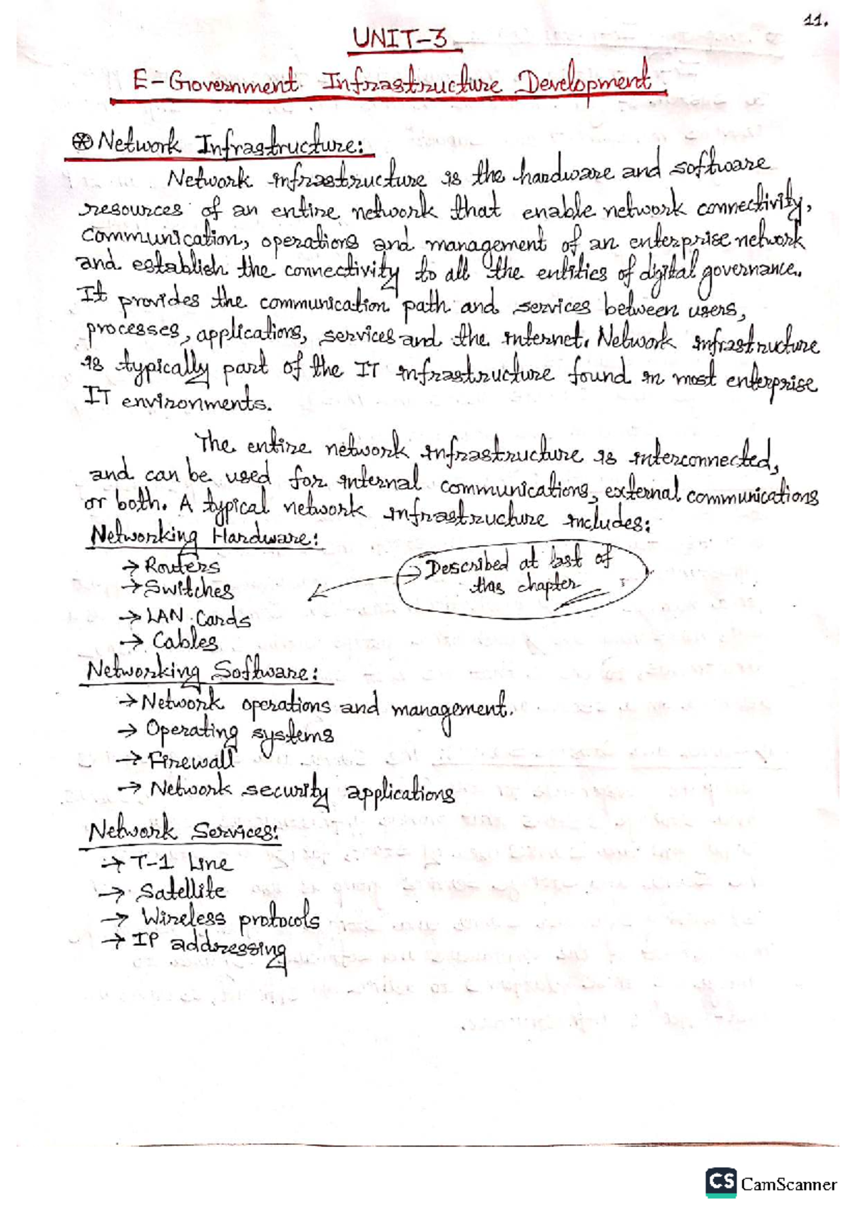 CS UNIT-3: Lecture Notes on .NET Technology and Infrastructure ...