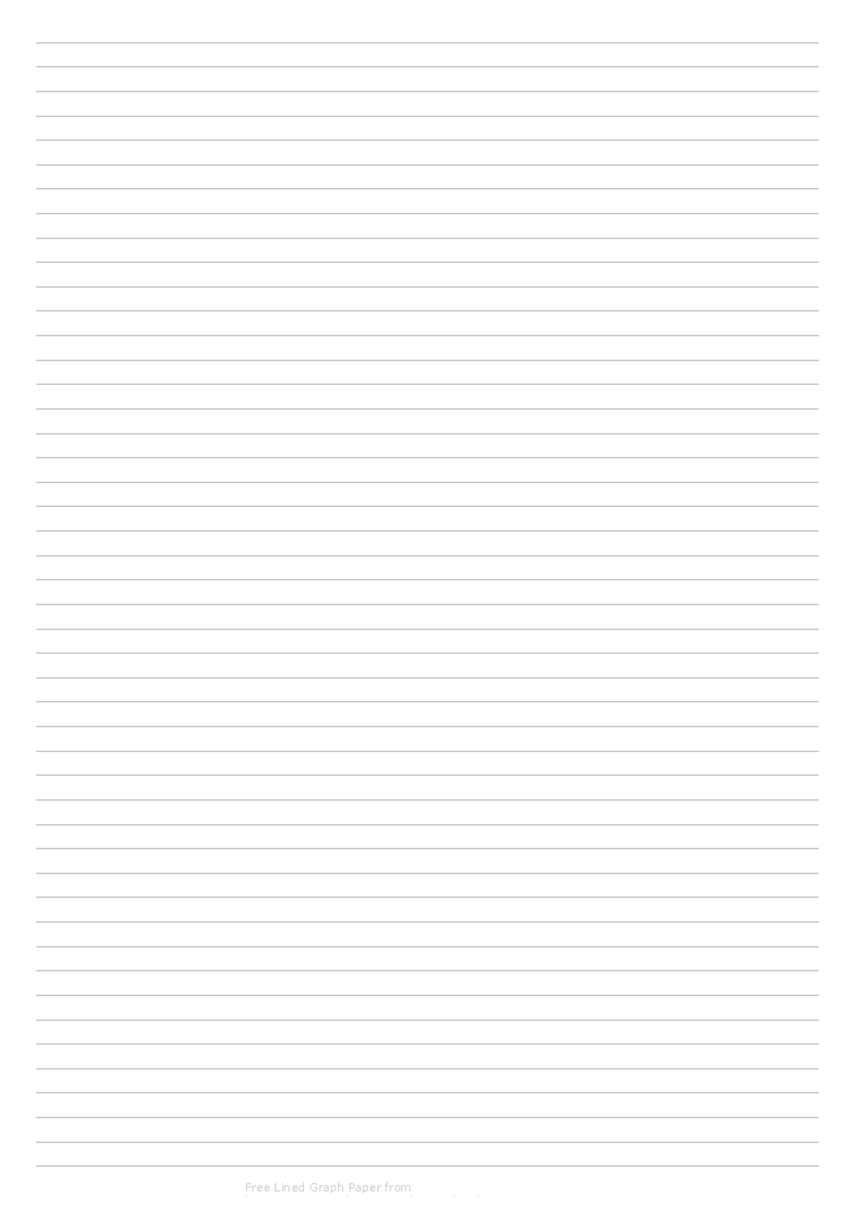 A4 Lined 6mm - Papers - ENG100 - Free Lined Graph Paper from ...