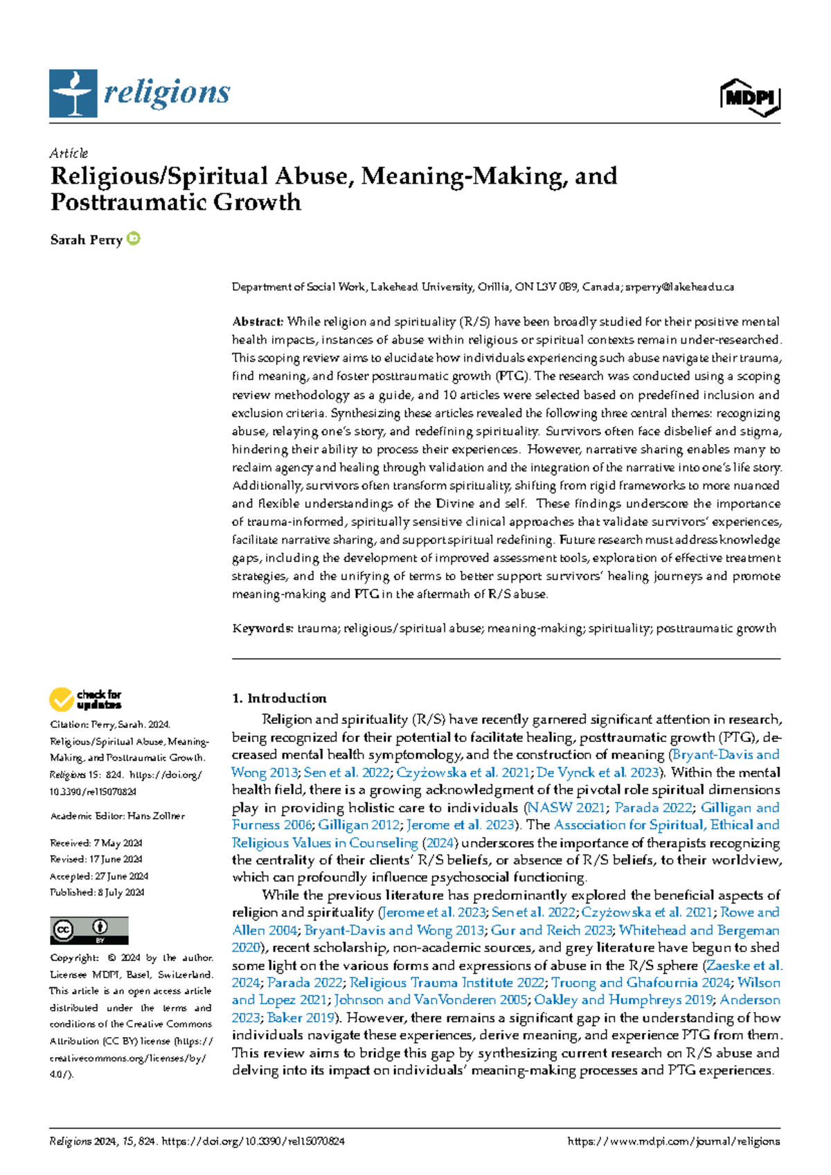 Analyzing Religious/Spiritual Abuse: Meaning, Trauma & Growth Insights ...