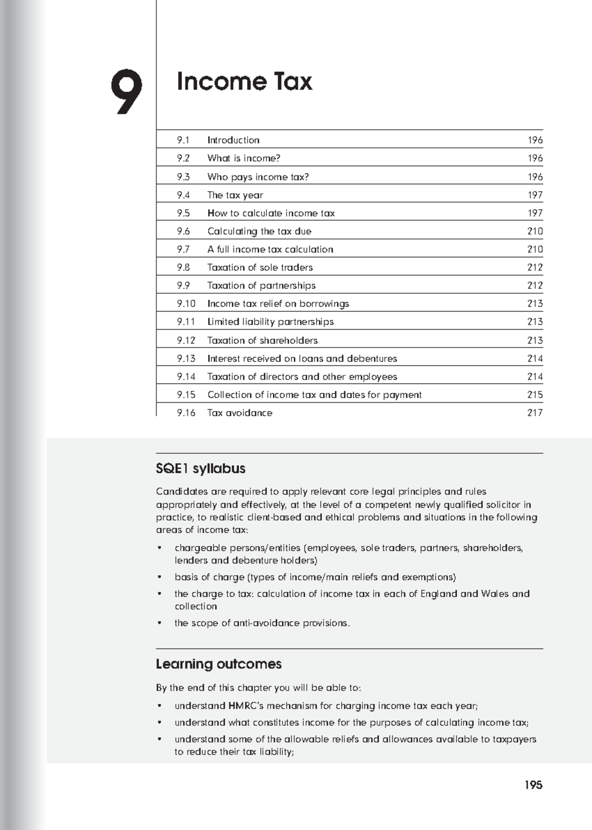 Business Law and Practice: Income Tax Calculation Examples (SQE1 2024/ ...