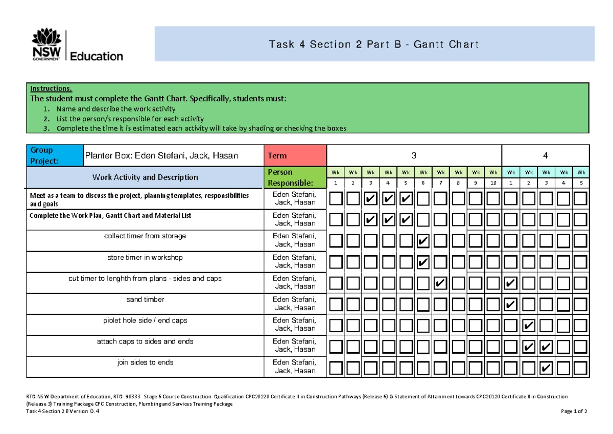 Task 7 Section 2B - Construction Procedure Instructions for Project ...