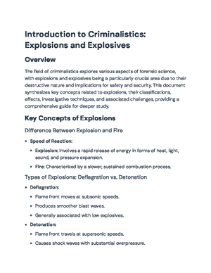 Comprehensive Guide to Impression Evidence in Criminalistics ...