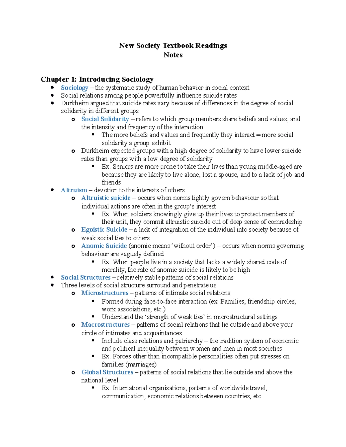 SOCIOL 1Z03 C02 Fall 2024 Reflection Paper Guidelines & Tips - Studocu