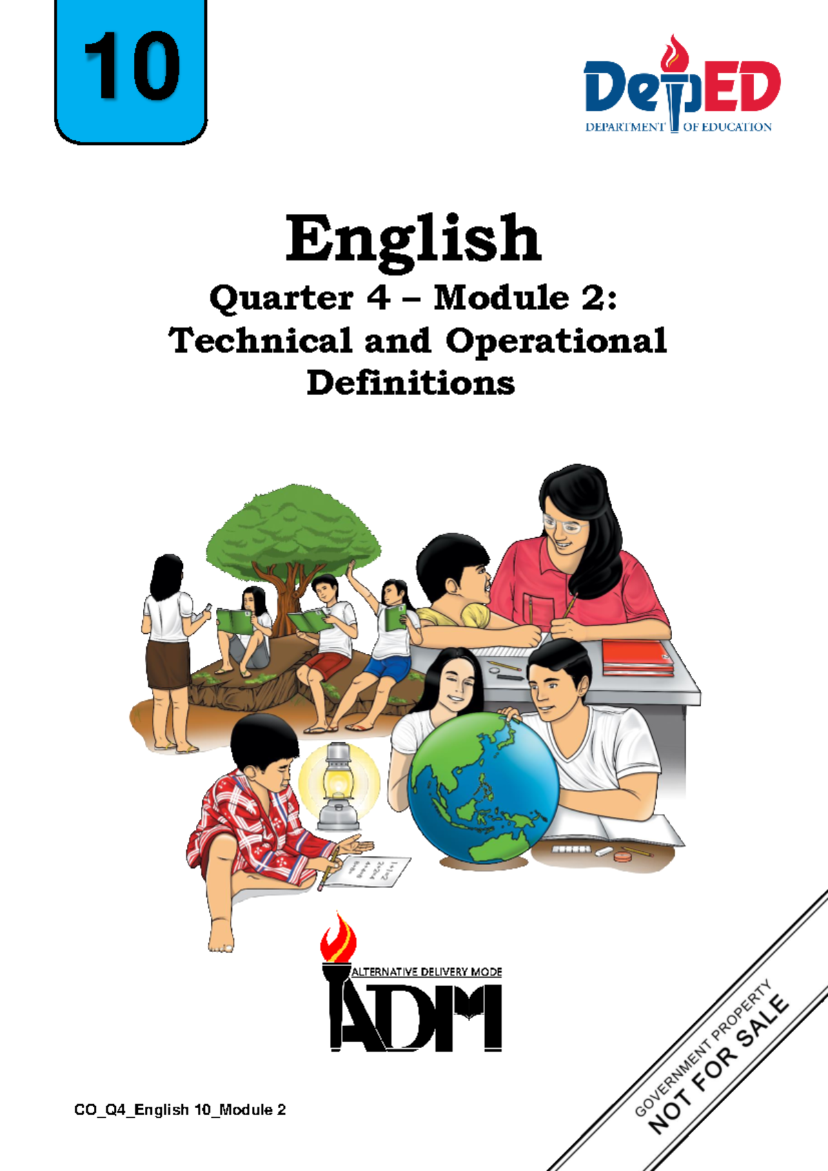 English 10 Q4 Module 2: Understanding Technical & Operational ...