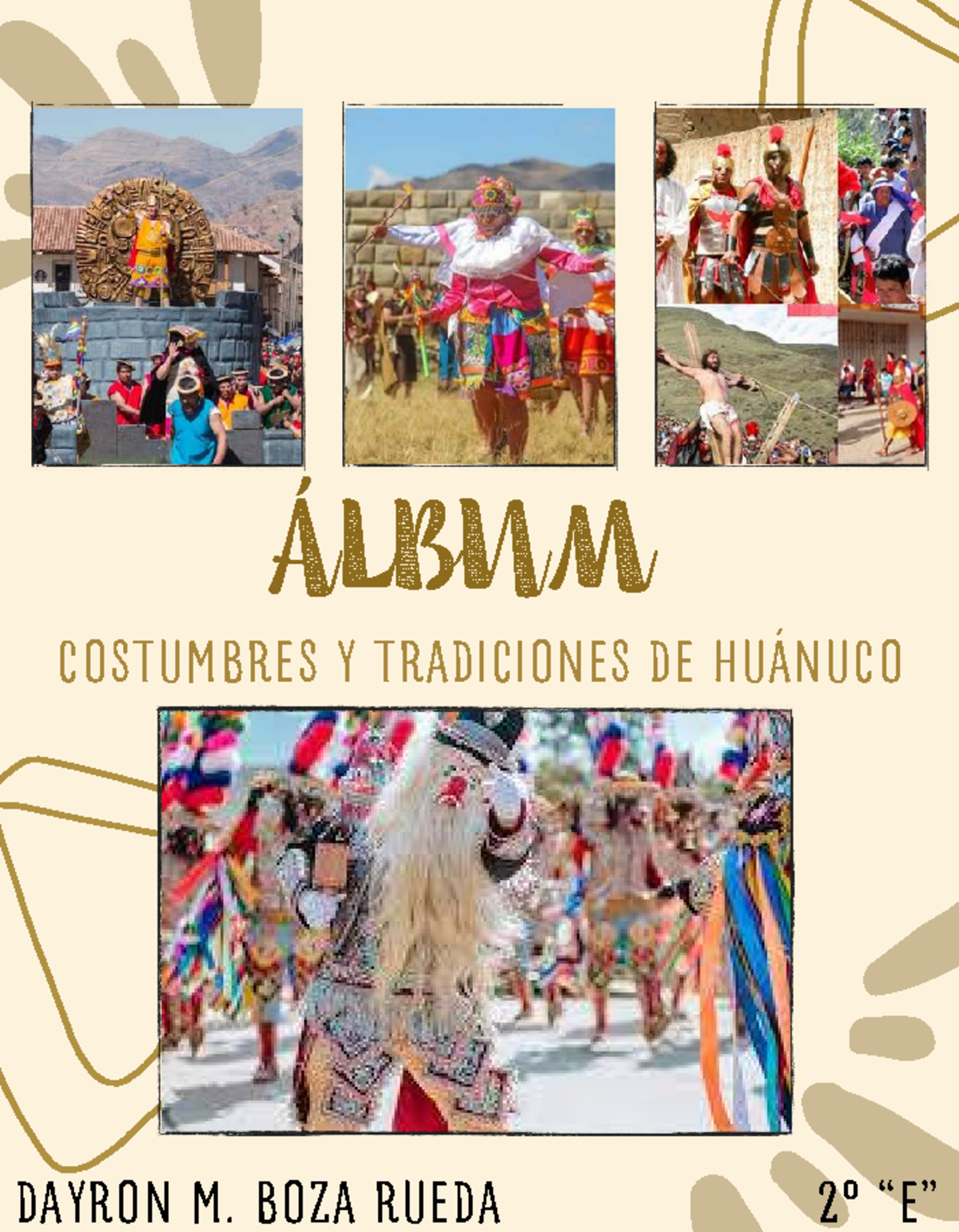 Álbum de Tradiciones y Costumbres de Huánuco: Festividades y Celebraciones - Document Preview