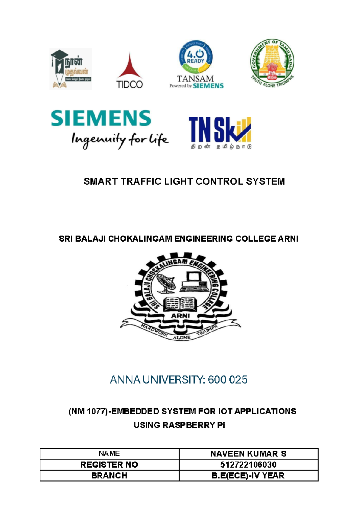 Smart Traffic Light Control System: IoT Applications Using Raspberry Pi ...