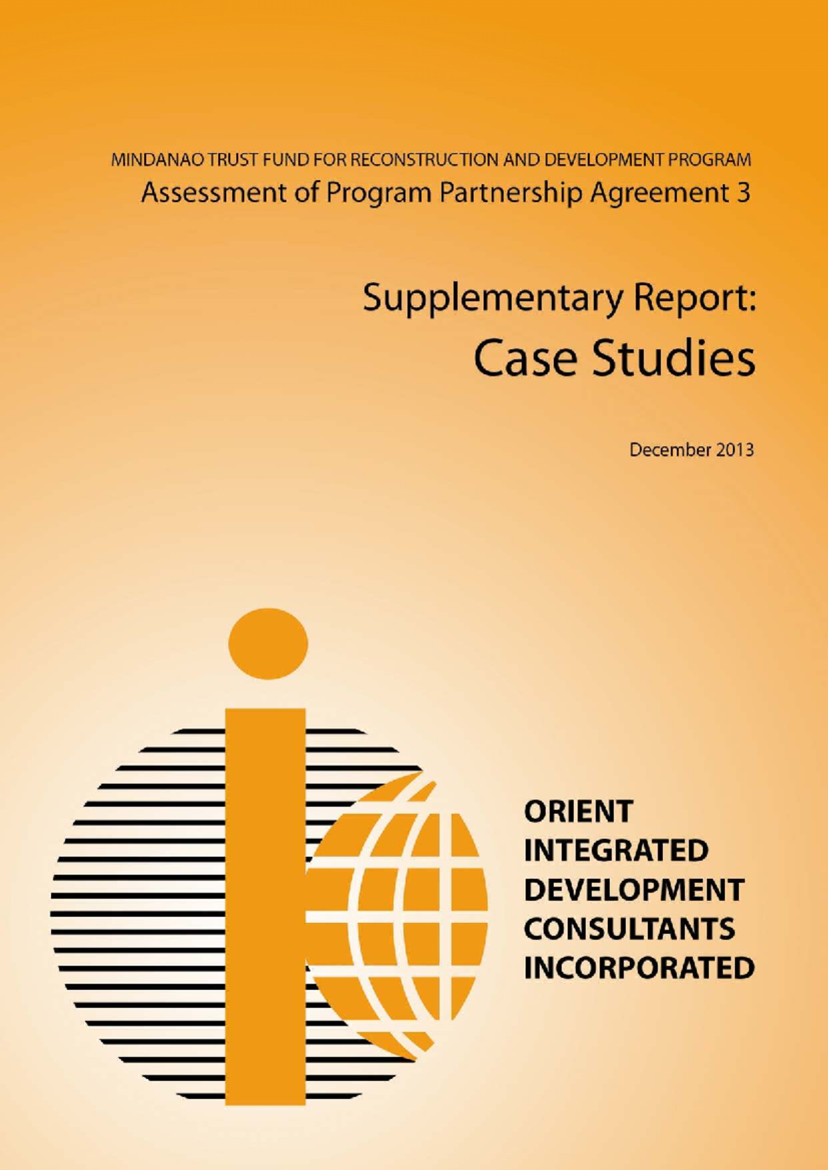 MTF-RDP Case Studies: Assessing Program Partnership Agreements in ...