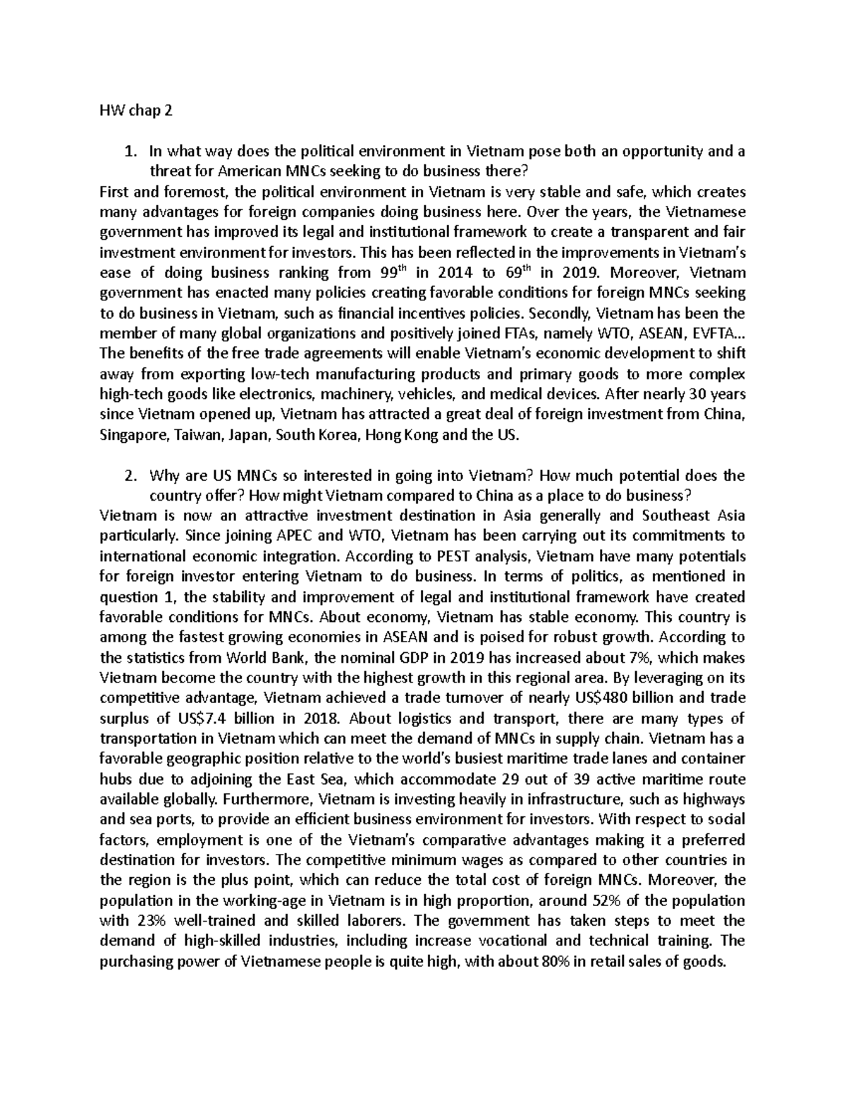 ICM HW2 - Homework chap 2 ICM - HW chap 2 In what way does the ...