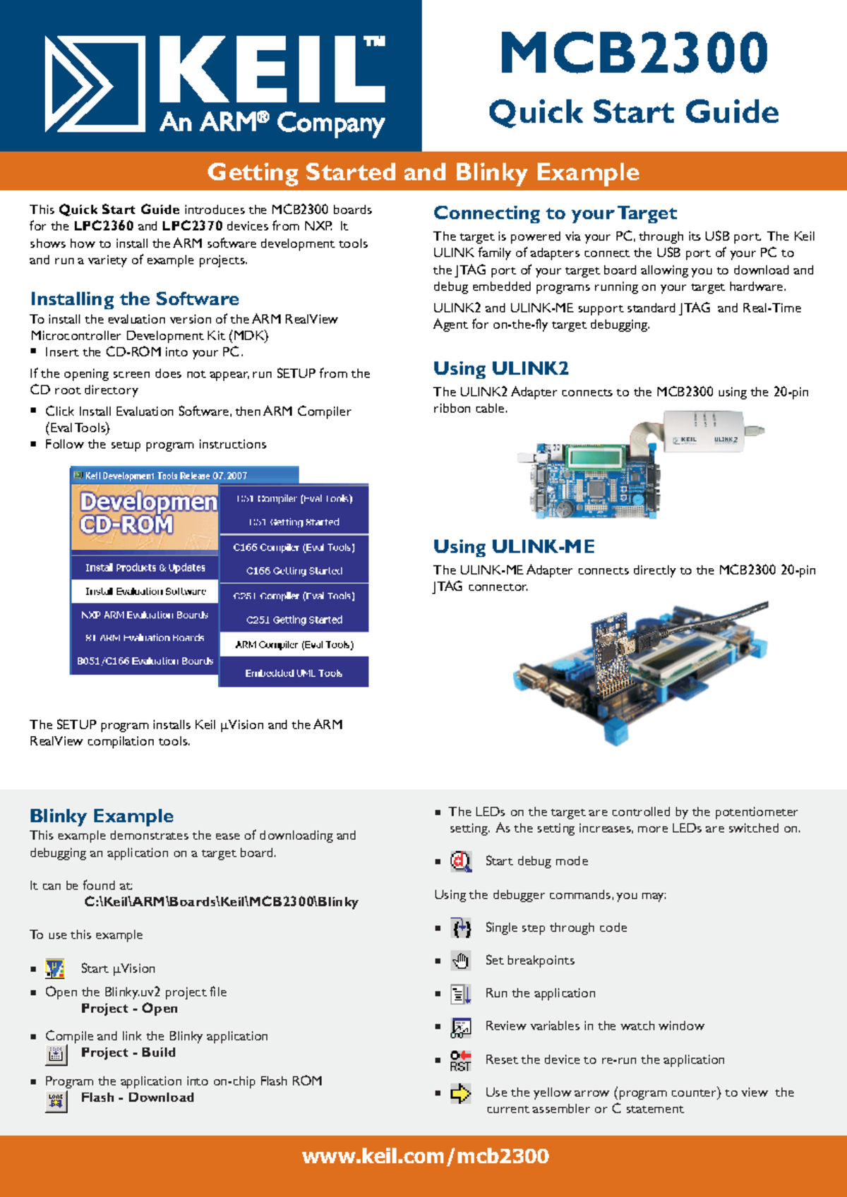 MCB2300 Quick Start Guide: Getting Started with Embedded Projects - Studocu