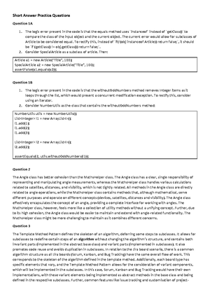 COMP2511 - UNSW Sydney - O-O Design & Programming - Studocu