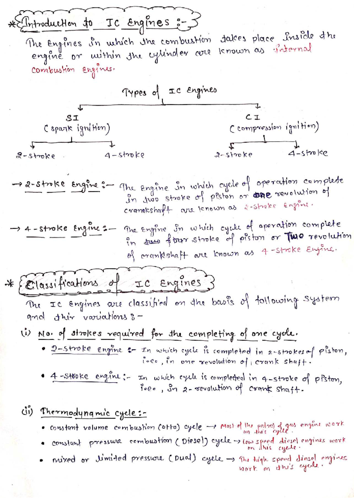 KME201T Unit-2: Internal Combustion Engines & Refrigeration Notes - Studocu