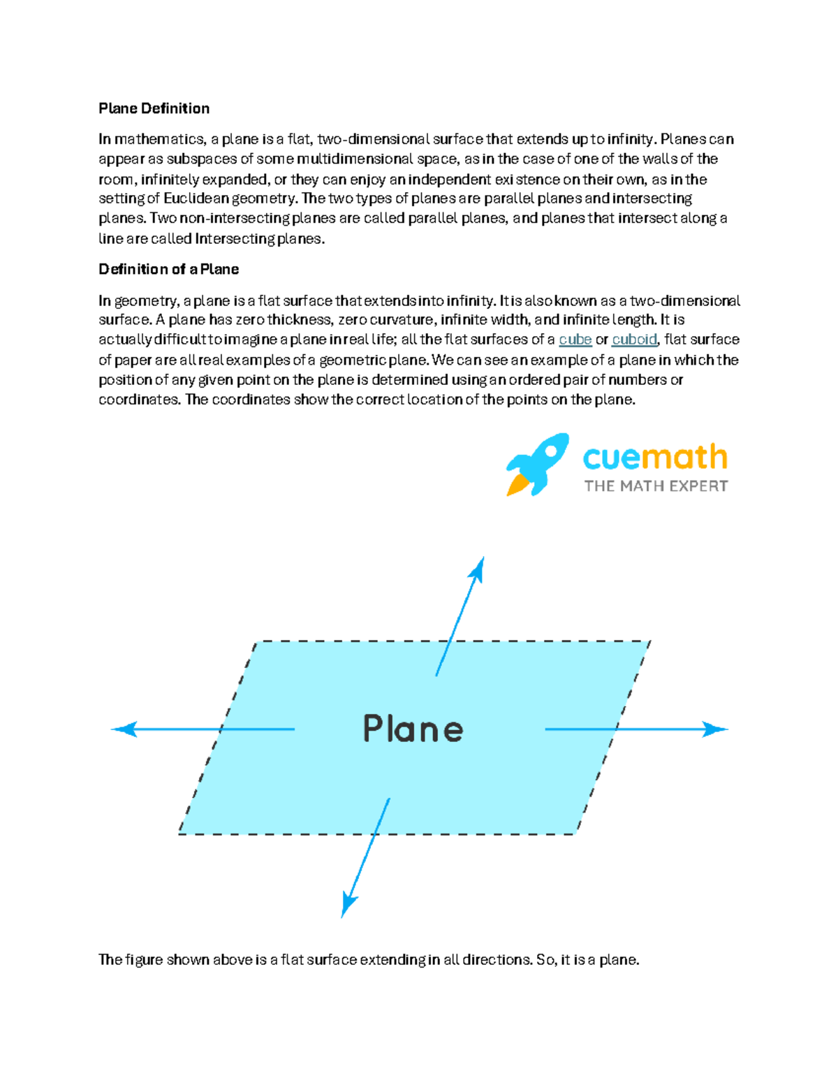 MATH 101: Understanding Plane Geometry and Its Properties - Studocu