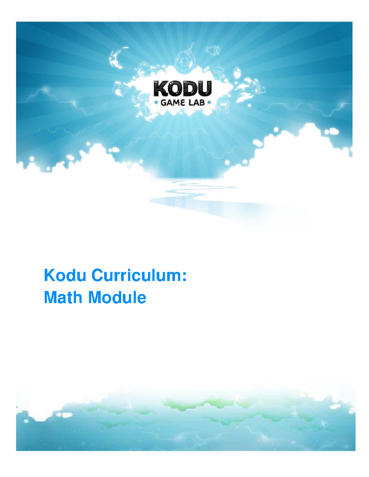 Kodu Curriculum: Math Module 1 - Engaging 4th & 5th Grade Lessons - Studocu