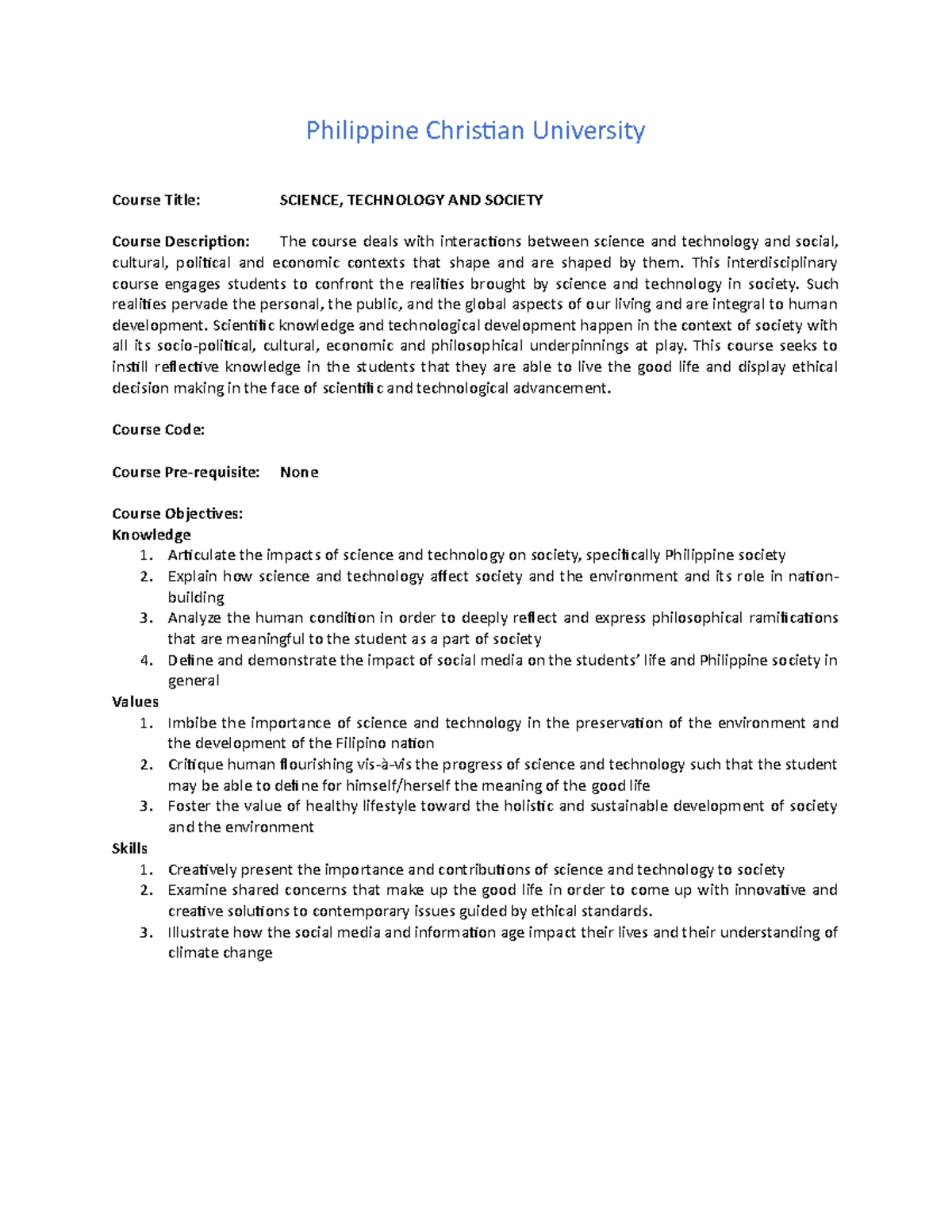 STS Module 1 - Historical Antecedents of Science & Technology - Studocu