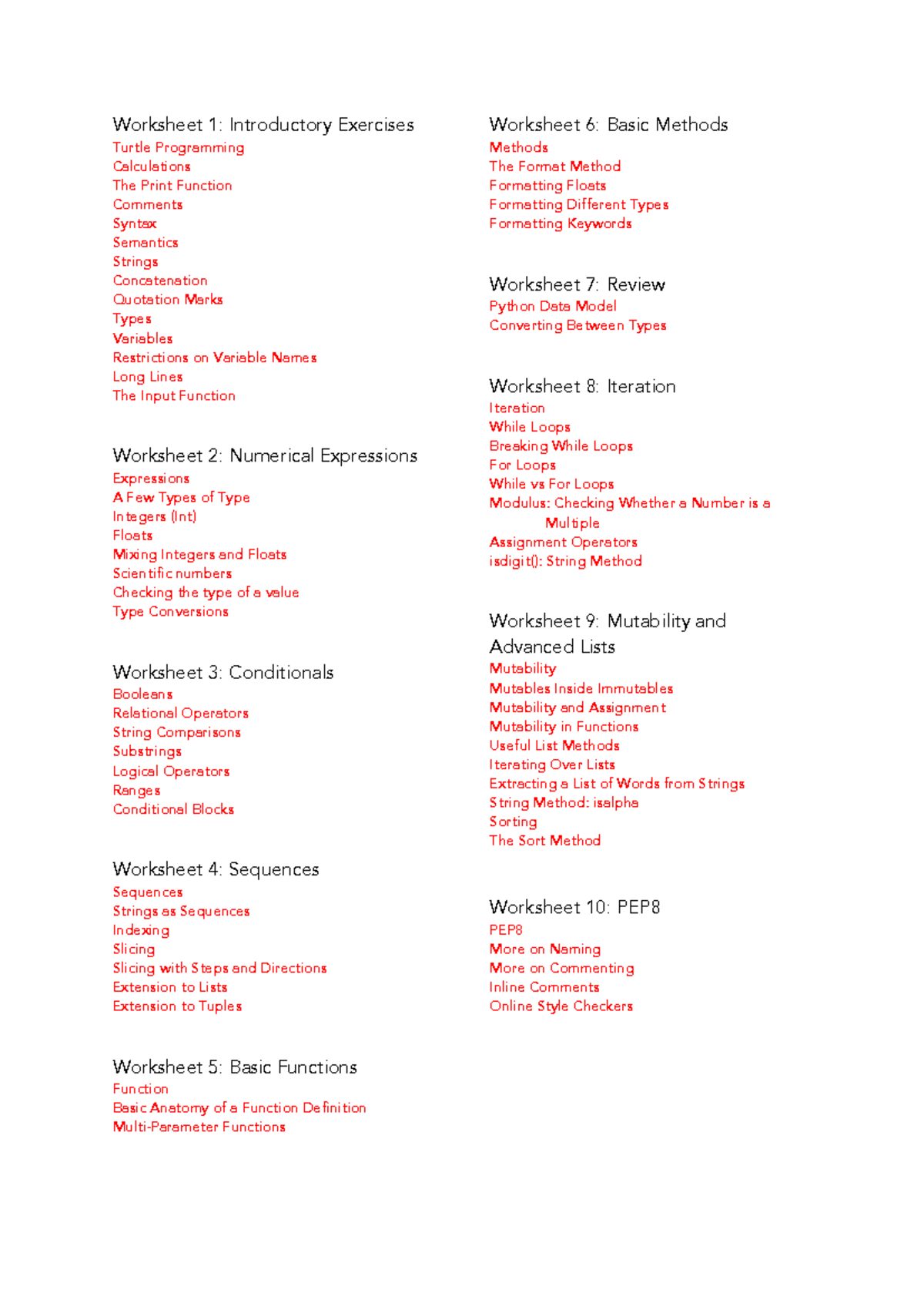 Foundations of Computing COMP10001: Ultimate Summary Notes - Studocu