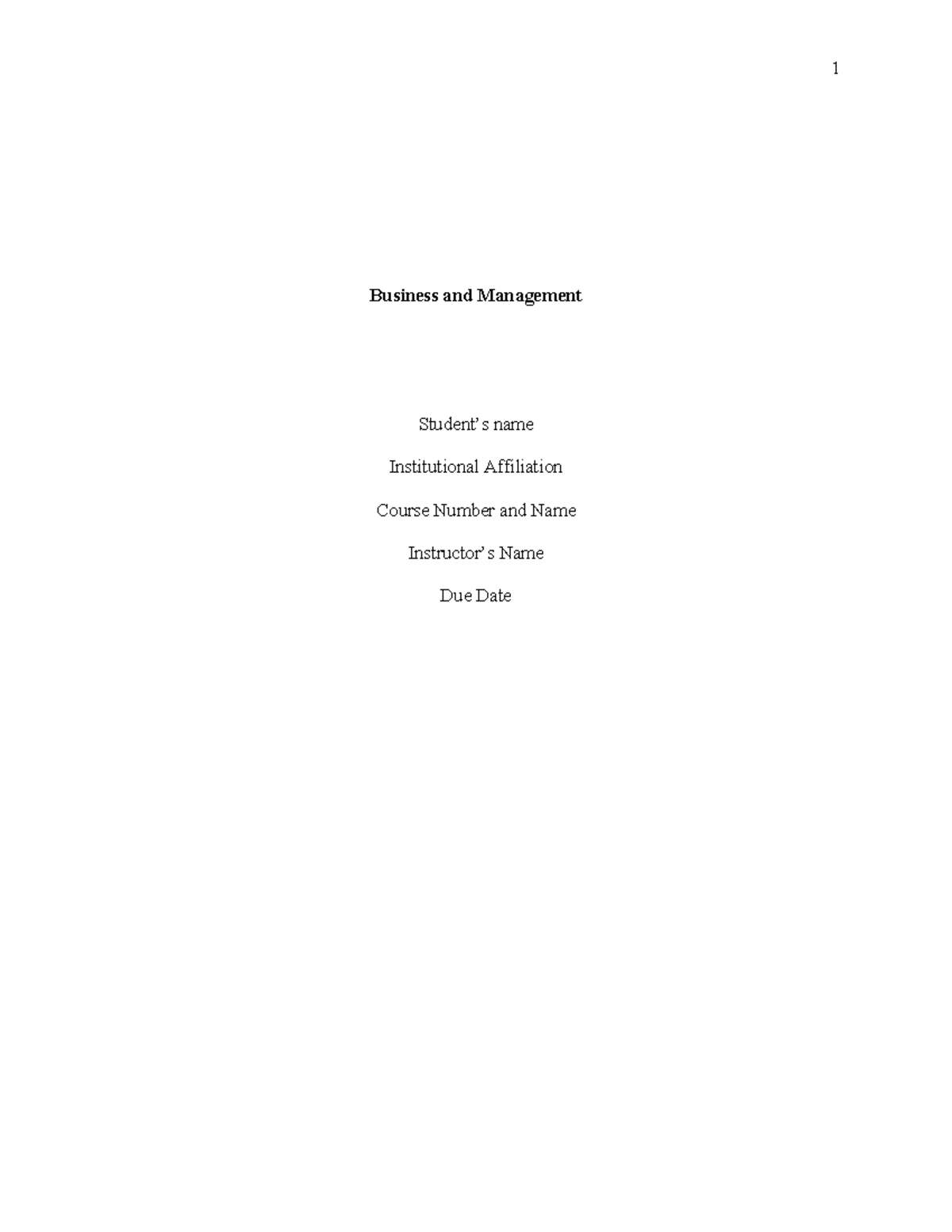 BUS 101 Ethics in Business Education: Importance and Case Studies - Studocu