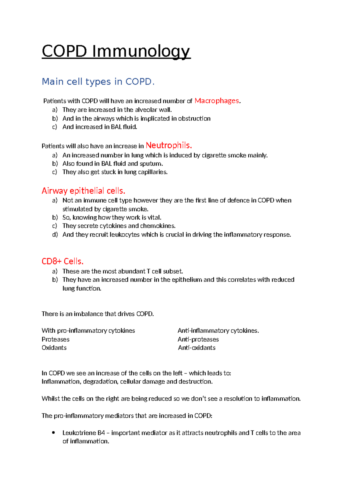 COPD Immunology: Cellular Mechanisms and Clinical Implications - COPD ...