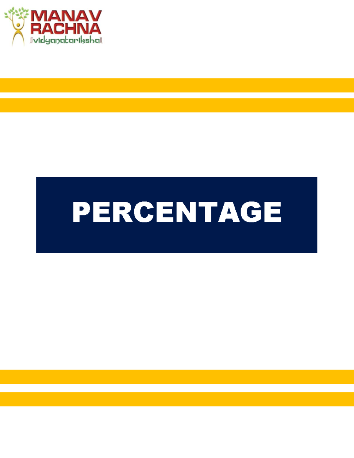 Percentage Concepts and Calculations: A Comprehensive Guide - Studocu