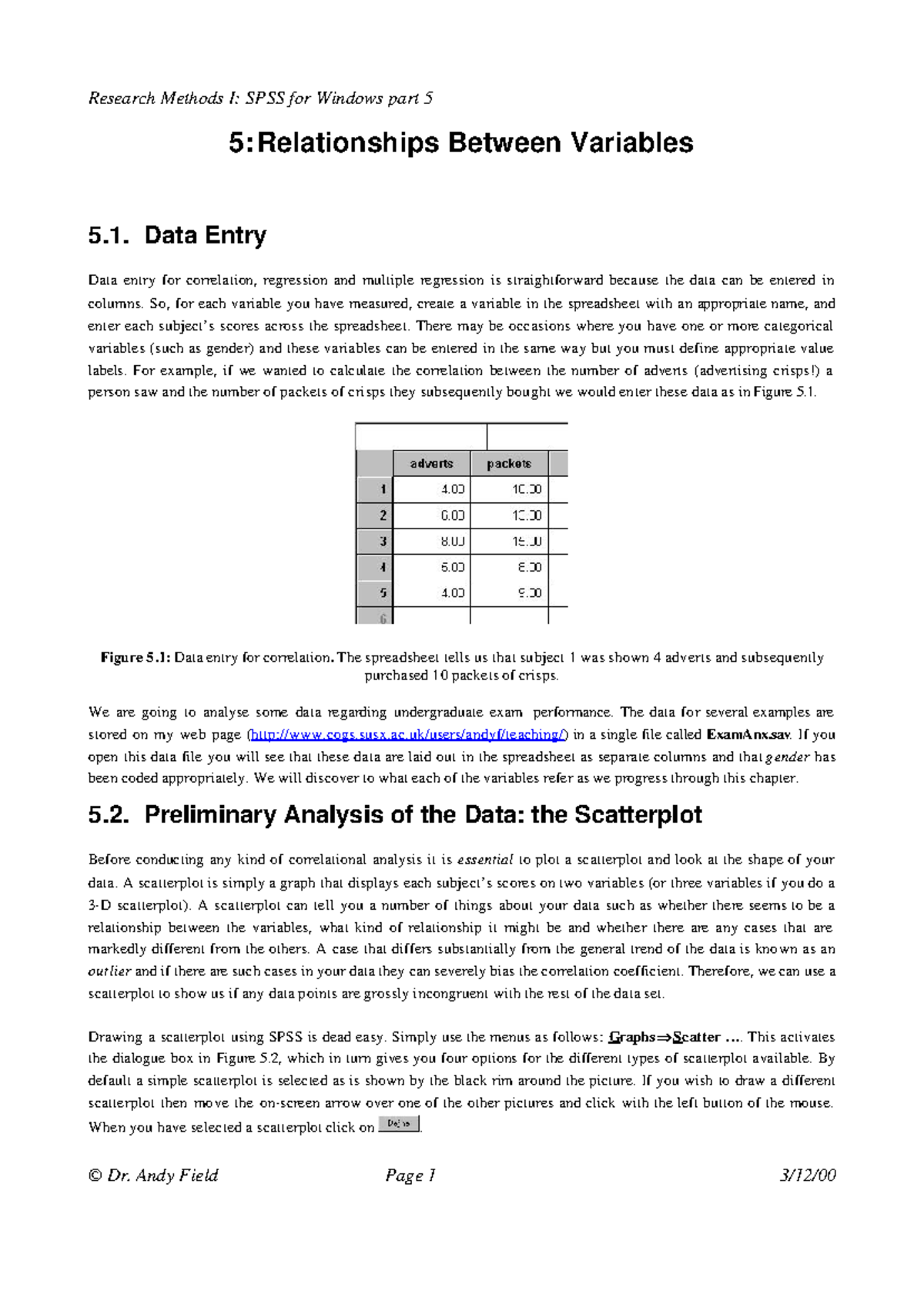 Correlation Analysis and Regression Notes (PSY 101) - Studocu
