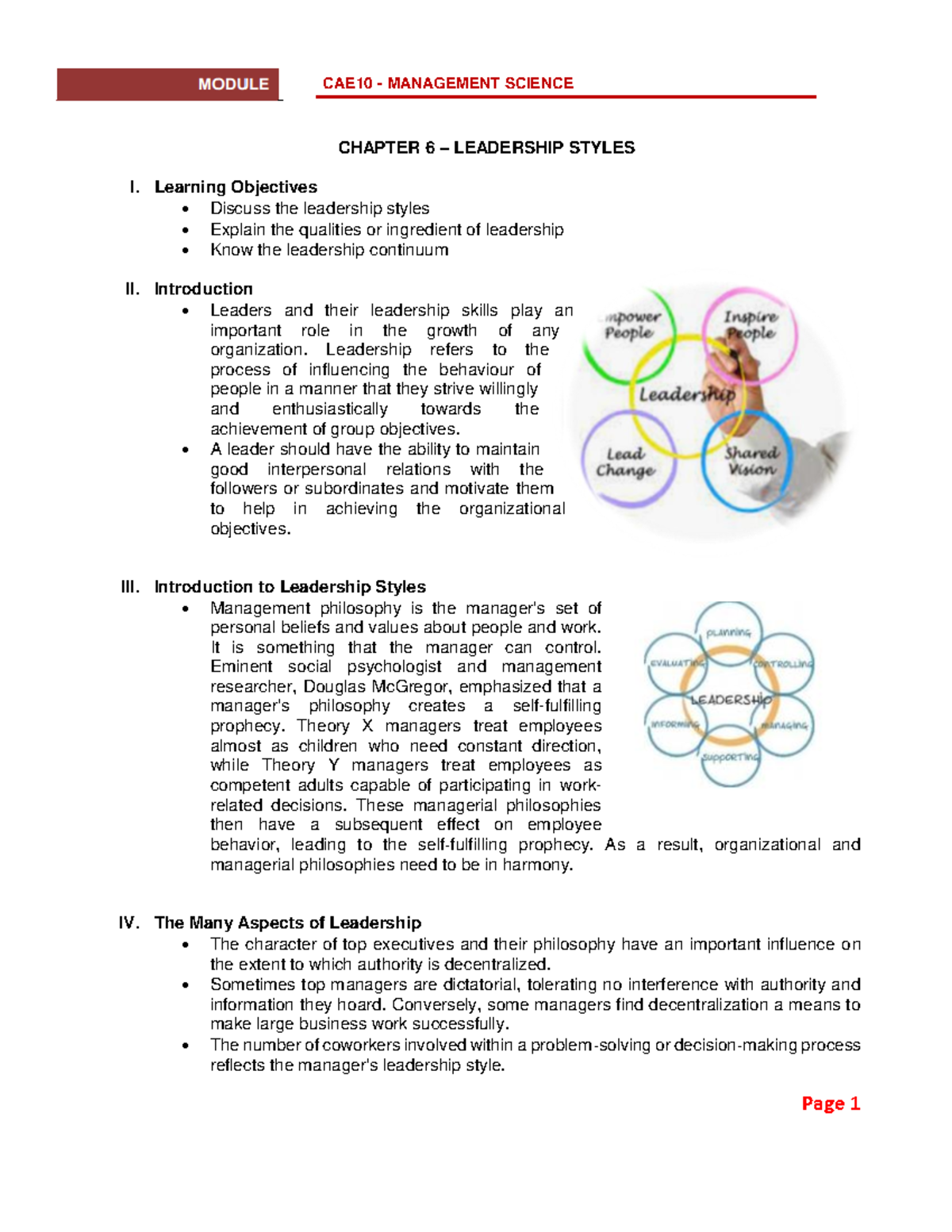 Chapter 6: Exploring Leadership Styles and Their Impact on ...