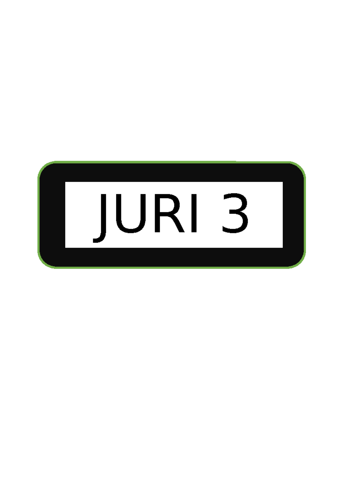 Format JURI - sekolah menengah pertama - JURI 3 - Studocu