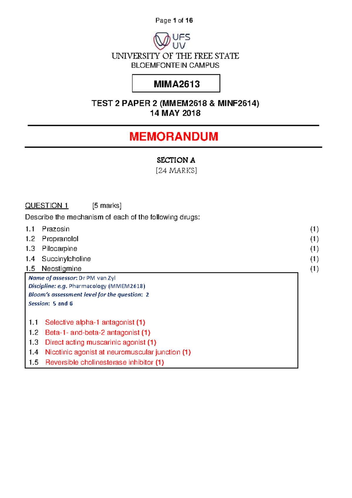 MIMA Test 2 2018 - Warning: TT: undefined function: 32 UNIVERSITY OF ...