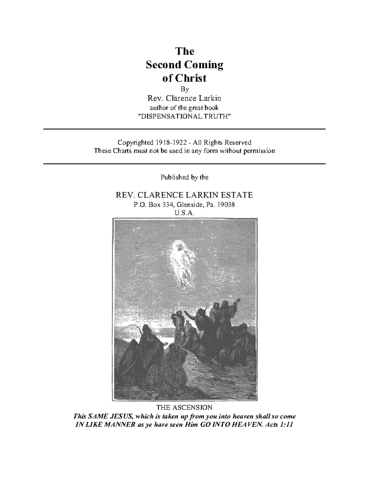 THE Second Coming OF Christ The Second Coming of Christ