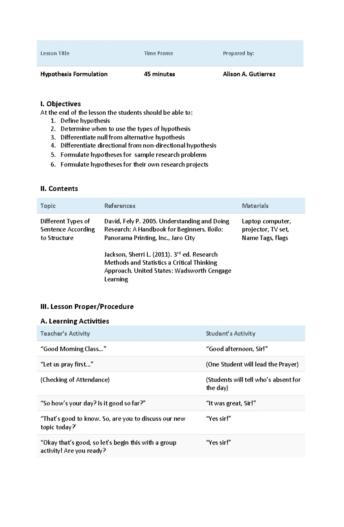 Sp9 test on the mean of single population - TEST ON THE MEAN OF SINGLE ...