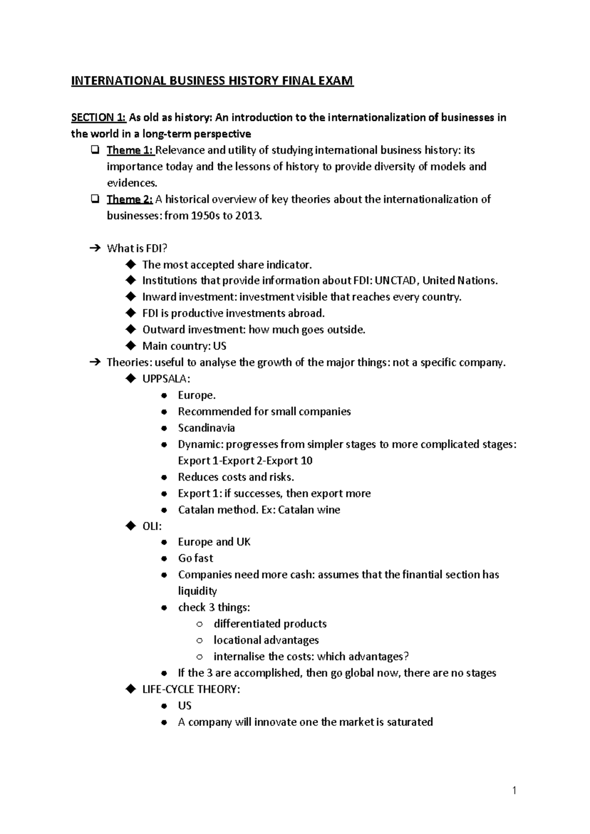 IB History Final Exam Study Guide: Key Concepts & Theories - Studocu