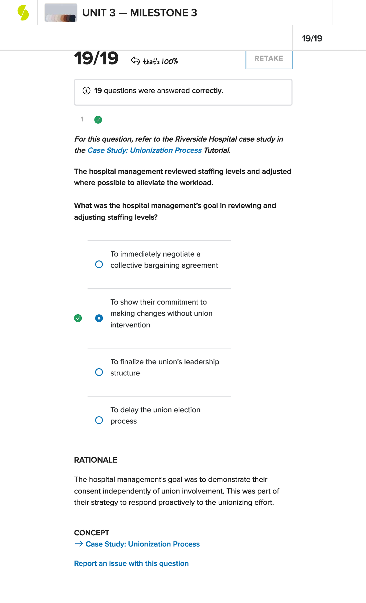 Human Resource Management: Unit 3 Milestone 3 Case Study Insights - Studocu