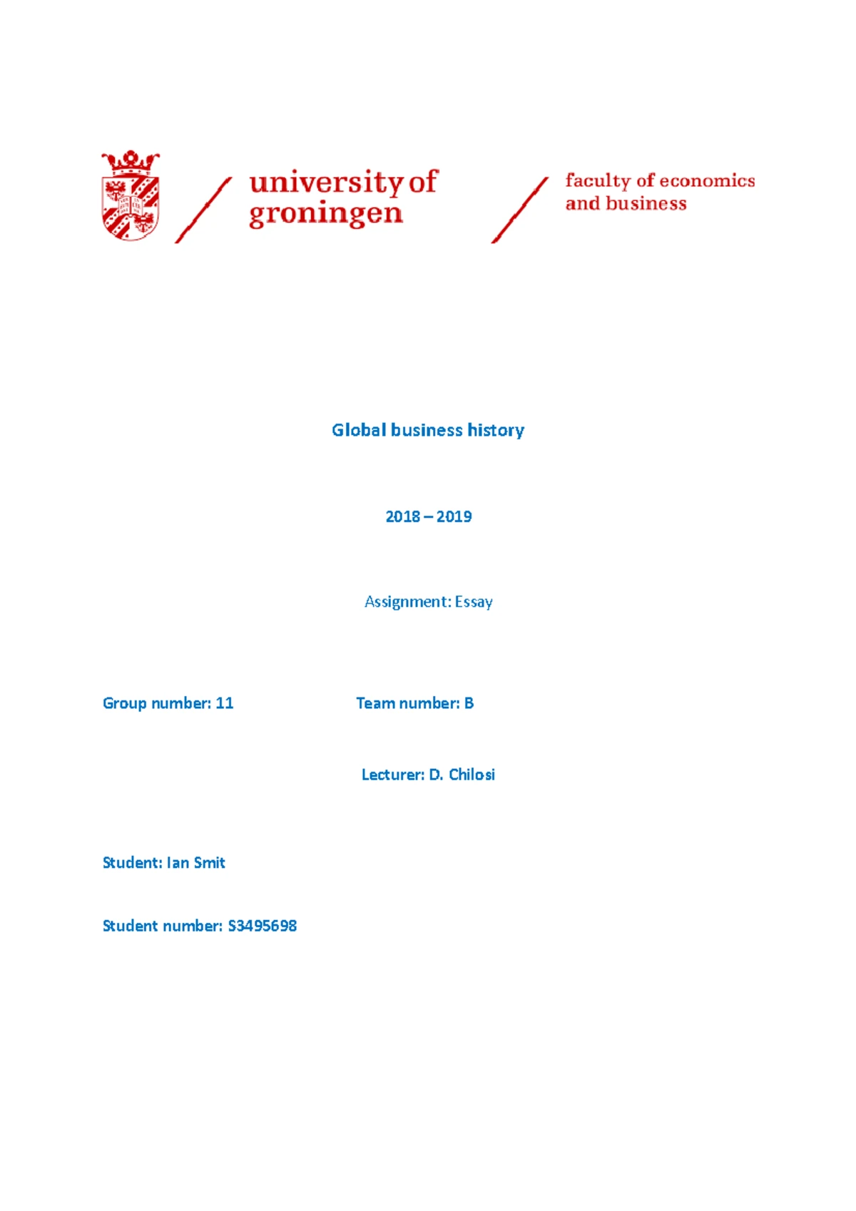 Global Business History (GBH): The Rise of Managerial Capitalism